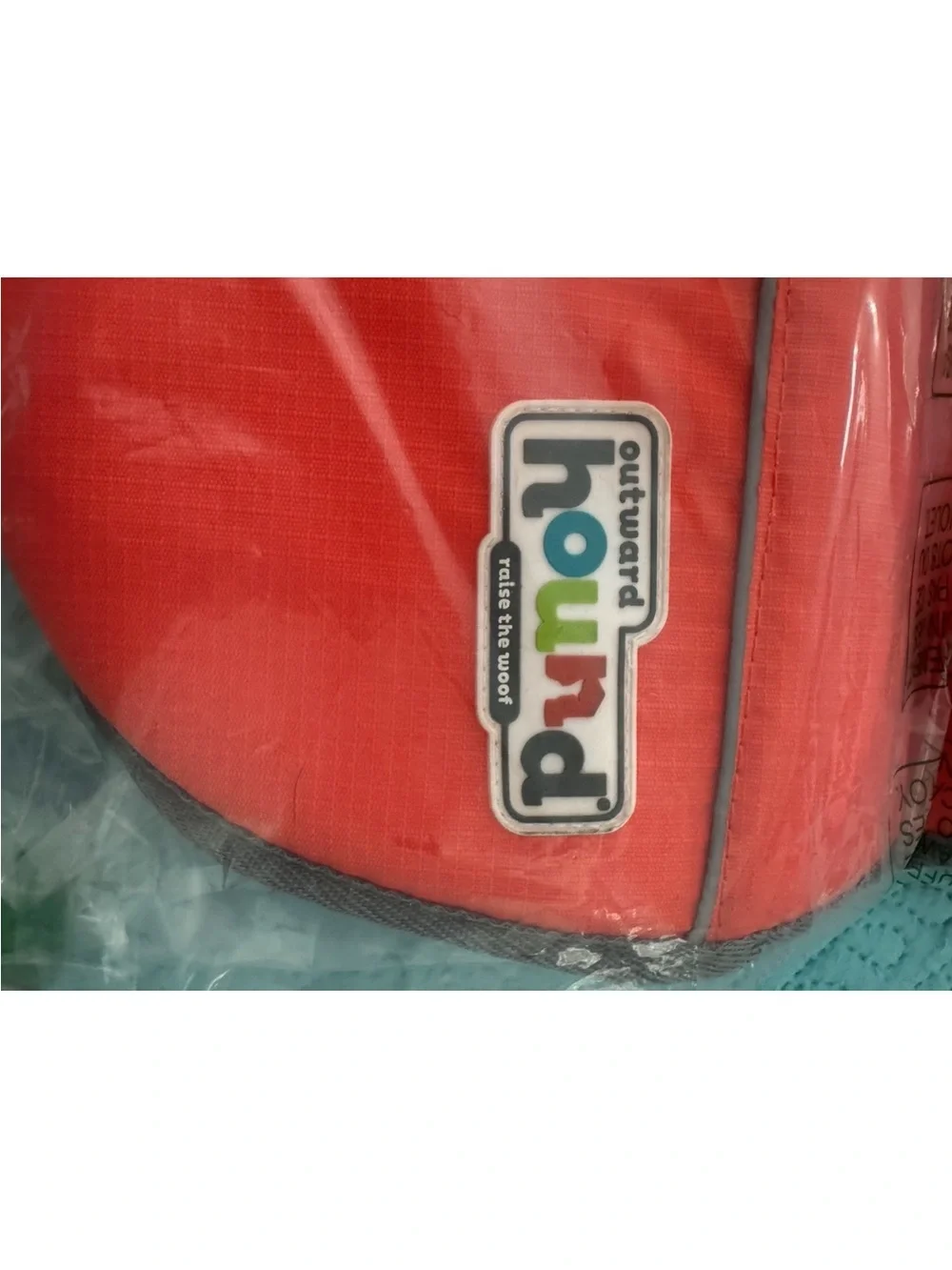Outward Hound High-Visibility Orange & Gray Dog Life Jacket with Grab Handle
